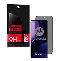 Privacy Tempered Glass for Motorola Edge 40 (XT2303-3 / 2023) / Edge 2023 (XT2305) / Edge 40 Neo (XT2307-1 / 2023) / Edge 2024 (XT2405) (Case Friendly / Anti-Spy / 1 Piece)