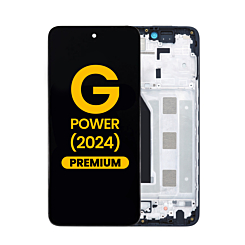 LCD Assembly with Frame for Motorola Moto G Power 5G (XT2415-1 / 2024) (Premium)