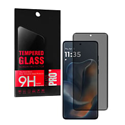 Privacy Tempered Glass for Motorola Edge 60 Fusion (XT2503-4 / 2025) / Edge (XT2519 / 2025) / Edge 60 (XT2505 / 2025) / Edge 60 Pro (XT2507 / 2025) (Case Friendly / 3D Curved / Anti-Spy / 1 Piece)
