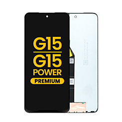 LCD Assembly without Frame for Motorola Moto G15 (XT2521-3) G15 Power (XT2521-5) (2025) (Premium)