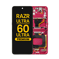 Main OLED Assembly with Frame for Motorola Razr Ultra / Razr 60 Ultra (XT2551 / 2025) (CABARET) (Premium)