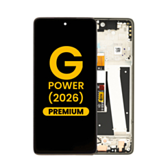 LCD Assembly with Frame for Moto G Power 5G (XT2617 / 2026) (PURE CASHMERE) (Premium)