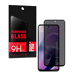 Privacy Tempered Glass for Motorola Moto G17 (XT2623-2 / 2026) (Case Friendly / Anti-Spy / 1 Piece)