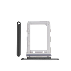 Sim Card Tray for Galaxy Z Fold 4G / 5G (COSMOS BLACK)