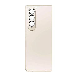 Back Glass for Galaxy Z Fold 4 F936 (NO LOGO) (BEIGE)
