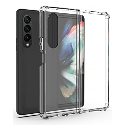 Galaxy Z Fold 4 Hybrid Case with Air Cushion Technology - CLEAR (Only Ground Shipping)