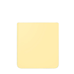 Back Glass with Camera Lens for Galaxy Z Flip 5 F731 (Service Pack) (Yellow)