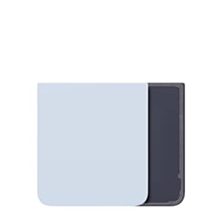 Bottom Back Cover for Galaxy Z Flip 6 F741 (NO LOGO) (BLUE)