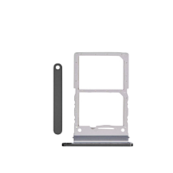 Dual Sim Card Tray for Galaxy Z Flip 6 (CRAFTED BLACK)