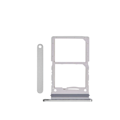 Dual Sim Card Tray for Galaxy Z Flip 6 (SILVER SHADOW)