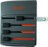 Ventev Global Charginhub 300 Dual USB A Wall Adapter (12W) (GRAY) (Only Ground Shipping)