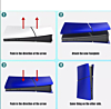 Faceplate Cover (BLUE) (4 Piece Set) for PlayStation 5 Slim Digital Edition (NO LOGO) (Only Ground Shipping)