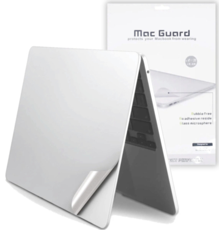 (4-in-1) HD Anti-Scratch Complete Protective Film (STARLIGHT) for MacBook Air (A2681) (Only Ground Shipping)