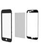 G+ OCA PRO 3-in-1 (Front Glass + Frame + OCA) for iPhone 8 (BLACK) (Premium) (Pack of 2)
