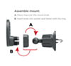 PowerPeak Magnetic Vent Car Holder Mount (Only Ground Shipping)