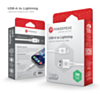 PowerPeak ECONOMY USB A-L Cable NON MFI (WHITE) (3ft) (12W) (Only Ground Shipping)