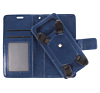 YUW-Large (5.2"-5.5") Universal Wallet Case with 360 Degree Rotating  Swivel Stand - NAVY BLU (Only Ground Shipping)