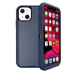 Heavy Duty Case for iPhone 13 Mini (DARK BLUE) (Only Ground Shipping)