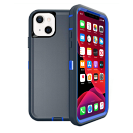 Heavy Duty Case for iPhone 13 Mini (DARK BLUE) (Only Ground Shipping)
