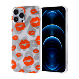 Love Me Printed Clear Case - E11 for iPhone 12 Pro Max (Only Ground Shipping)
