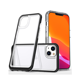Dual Layers Double Injection Case - BLACK for iPhone 13 Pro Max (Only Ground Shipping)