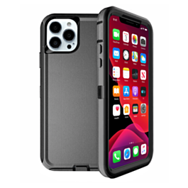 Heavy Duty Case for iPhone 13 Pro (BLACK) (Only Ground Shipping)