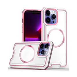 Non-Slip Translucent Matte Wireless Charging Case (WHITE) for iPhone 13 Pro Max (Only Ground Shipping)
