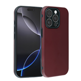 Full Cover New Design Silicone Case (Burgundy) for iPhone 13 Pro Max (Only Ground Shipping)