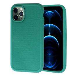 Dual Layer Serrated Case - DARK GREEN for iPhone 8P / 7P (Only Ground Shipping)