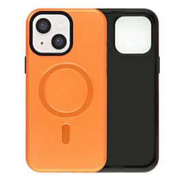 Soft Touch Matte Finish MagSafe Case (ORANGE) for iPhone 13 / 14 (Only Ground Shipping)