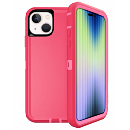 Heavy Duty Case for iPhone 14 / 13 (HOT PINK) (Only Ground Shipping)