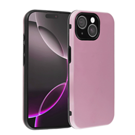 Full Cover New Design Silicone Case (LIGHT PINK) for iPhone 13 / 14 / 16e / 17e (Only Ground Shipping)