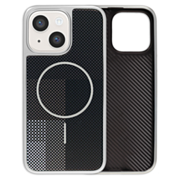 Woven Color Pattern Case (BLACK) for iPhone 14 / 13 (Only Ground Shipping)