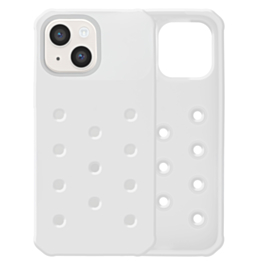 Charm Built Silicone Case (WHITE) for iPhone 13 / 14 / 16e / 17e (Only Ground Shipping)