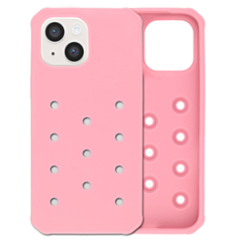 Charm Built Silicone Case (PINK) for iPhone 13 / 14 / 16e / 17e (Only Ground Shipping)
