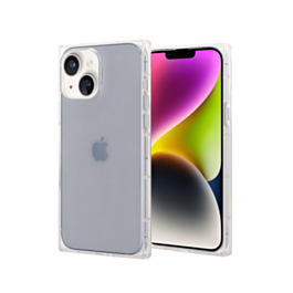 Square Clear Case - CLEAR for iPhone 14 / 13 (Only Ground Shipping)