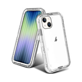 Transparent Shockproof Case - CLEAR for iPhone 14 / 13 (Only Ground Shipping)