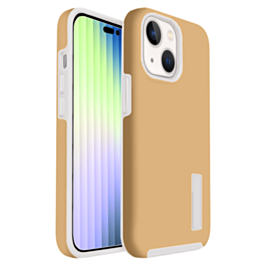 iPhone 14 Plus /15 Plus Dual Layer Protection Case - GOLD (Only Ground Shipping)
