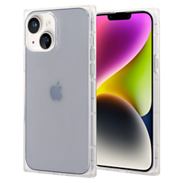 iPhone 14 Plus / 15 Plus Square Clear Case - CLEAR (Only Ground Shipping)