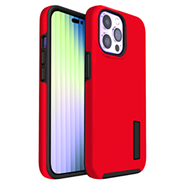Dual Layer Protection Case - RED for iPhone 14 Pro (Only Ground Shipping)