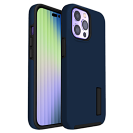 Dual Layer Protection Case - NAVY BLUE for iPhone 14 Pro Max (Only Ground Shipping)