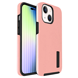 iPhone 14 Plus /15 Plus Dual Layer Protection Case - ROSE GOLD (Only Ground Shipping)