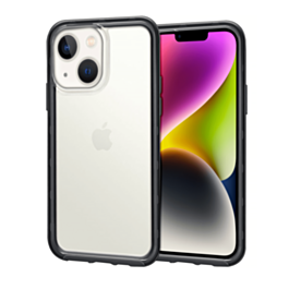 Acrylic Dual Layer Transparent Case - BLACK for iPhone 15 (Only Ground Shipping)