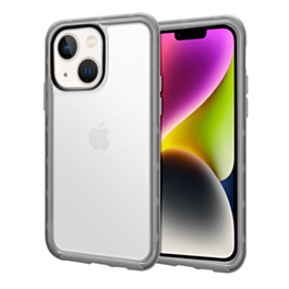 iPhone 14 Plus / 15 Plus Acrylic Dual Layer Transparent Case - GRAY (Only Ground Shipping)