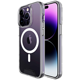 Wireless Charging Clear Case (Full Bottom Close) for iPhone 14 Pro (Only Ground Shipping)