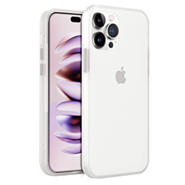 Hard PC Rear / Soft TPU Colorful Border Case - CLEAR for iPhone 14 Pro (Only Ground Shipping)
