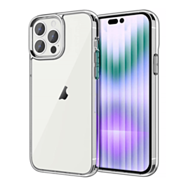 Acrylic Dual Layer Transparent Case - CLEAR for iPhone 15 Pro (Only Ground Shipping)