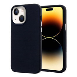 iPhone 14 Plus / 15 Plus Shock Absorption Protective Dual Layer Case - BLACK (Only Ground Shipping)