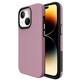 iPhone 14 Plus / 15 Plus Shock Absorption Protective Dual Layer Case - ROSE GOLD (Only Ground Shipping)
