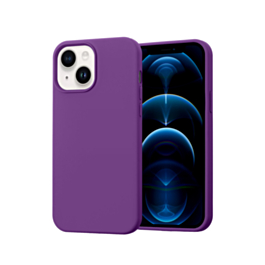 iPhone 14 Plus / 15 Plus Soft Solid Silicone Case (Full Buttom Cover) - MAROON (Only Ground Shipping)